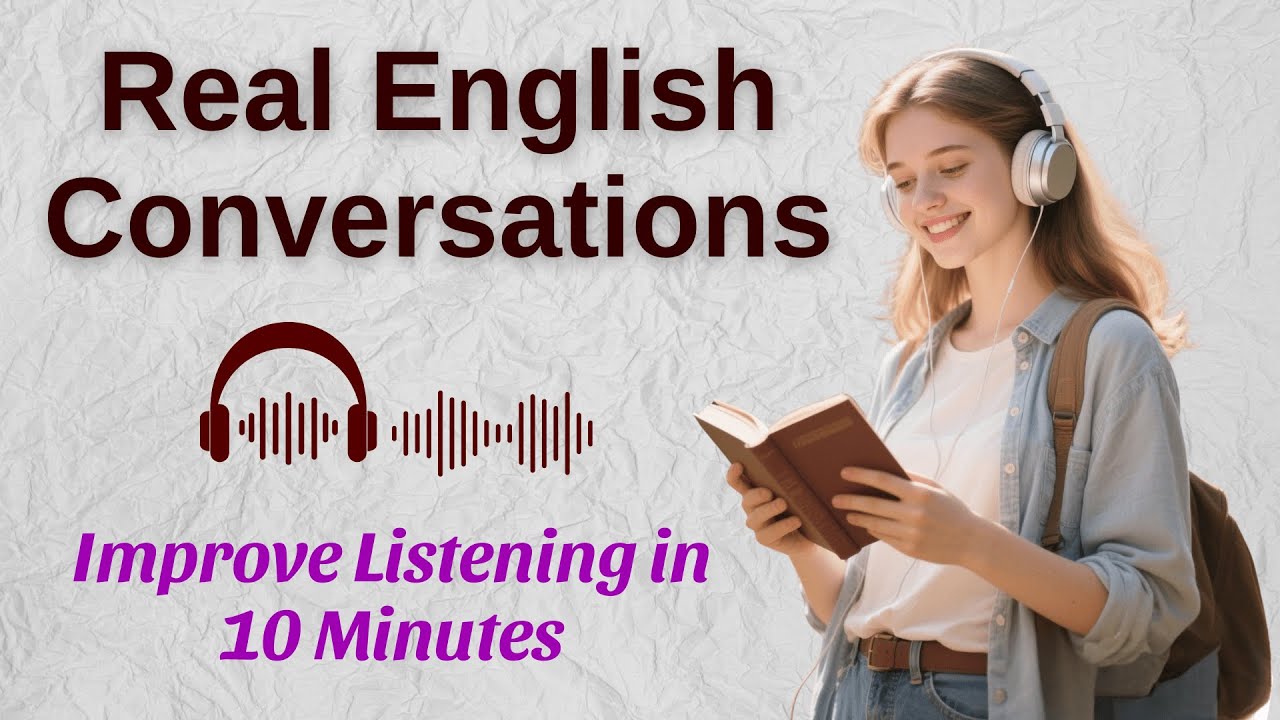 Real English Conversations: Improve Listening in 10 Minutes