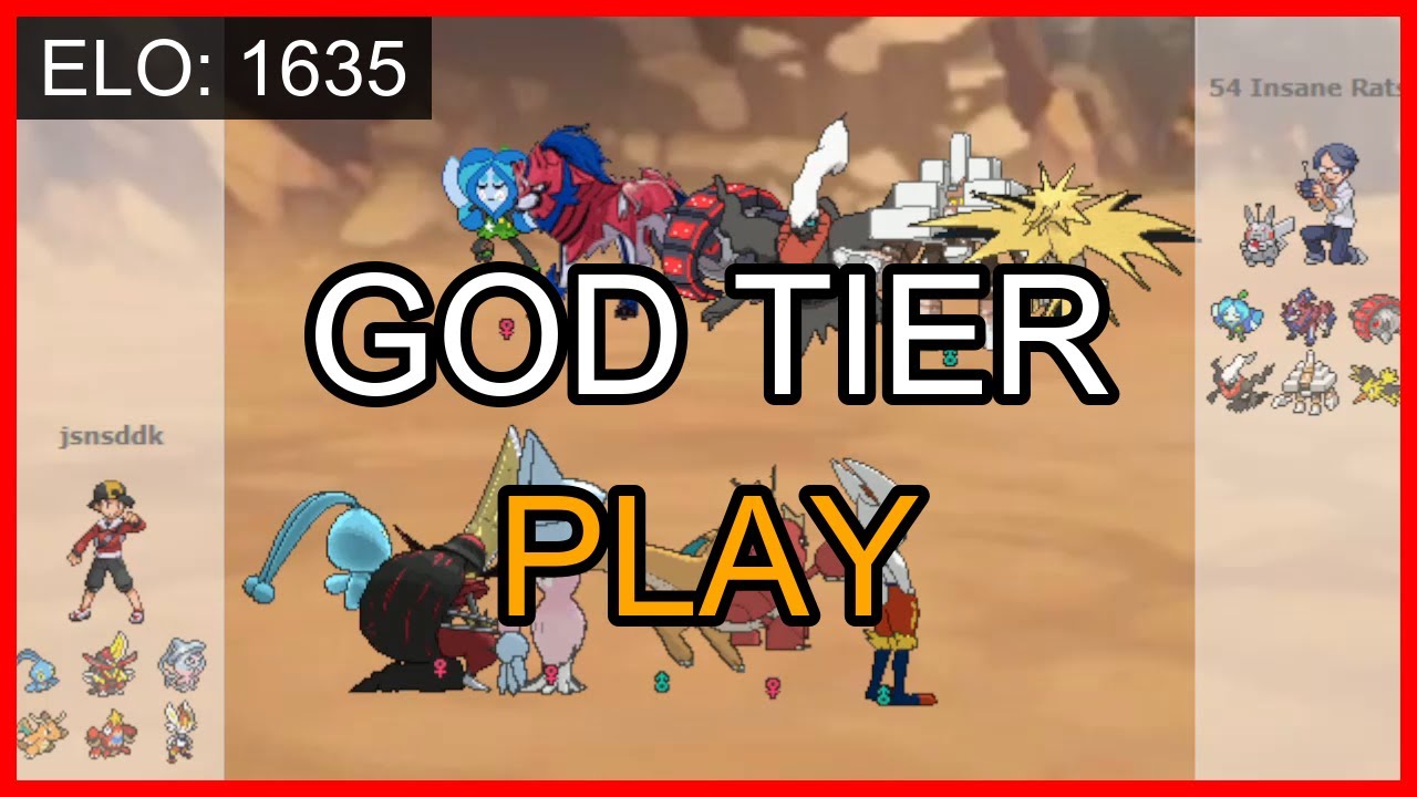 High Ladder Gameplay: jsnsddk vs 54 Insane Rats (1635) | Pokemon Showdown