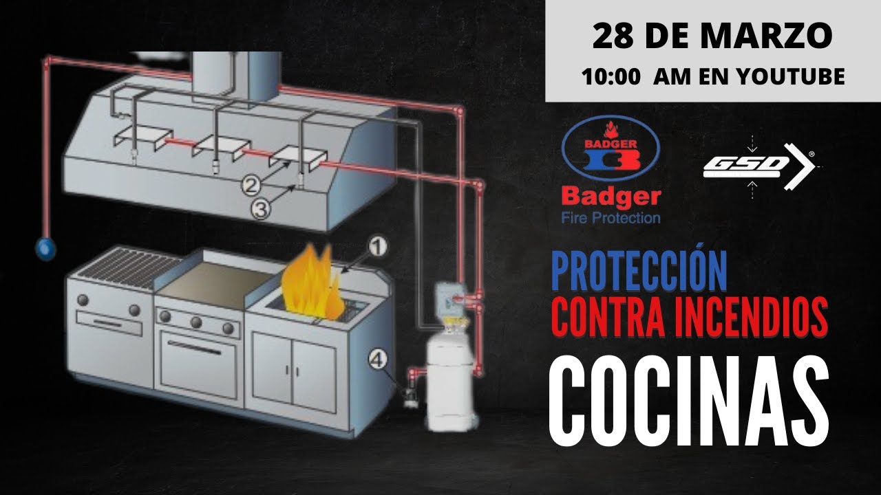 WEBINAR - Sistemas de protección contra incendio COCINAS - BADGER FIRE PROTECION