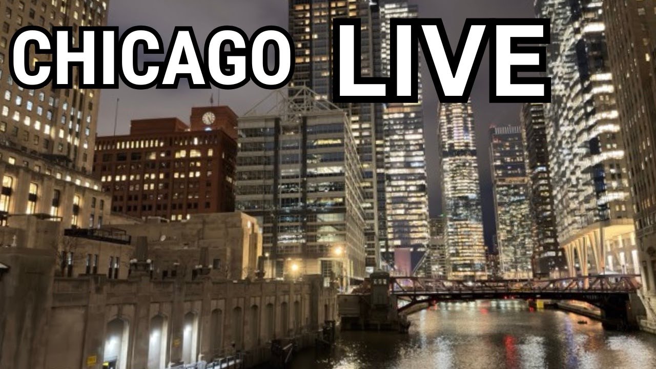 Chicago LIVE Wednesday Winter Walk (January 14, 2026) No Talking City Sounds 20°F