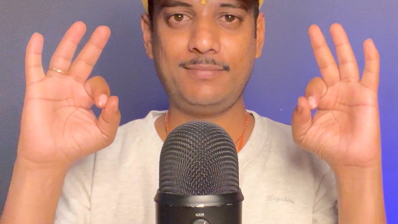 ASMR Hand Sounds For Sleeping 99% You will Sleeping ( No Talking)