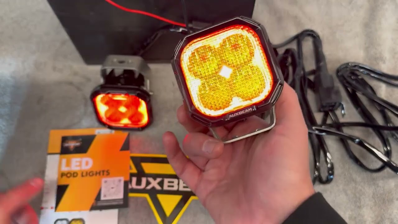 Would I recommend these Auxbeam 3 Inch LED Pods 7 RGB LED Pods?