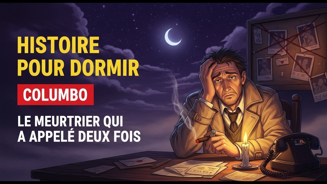 Histoire Pour Dormir | Columbo Le meurtrier qui a appelé deux fois