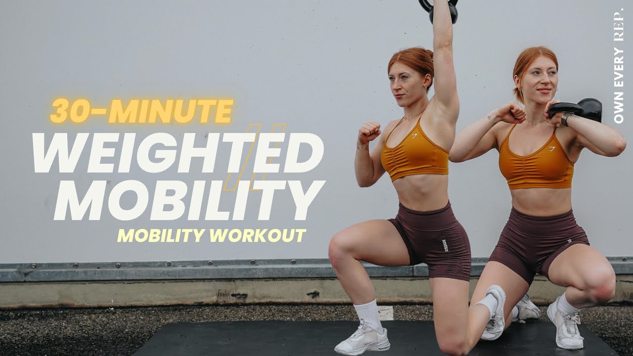 30 Min. Weighted Mobility Workout | w/ KB or DBs | Strength & Conditioning | Circuit Training