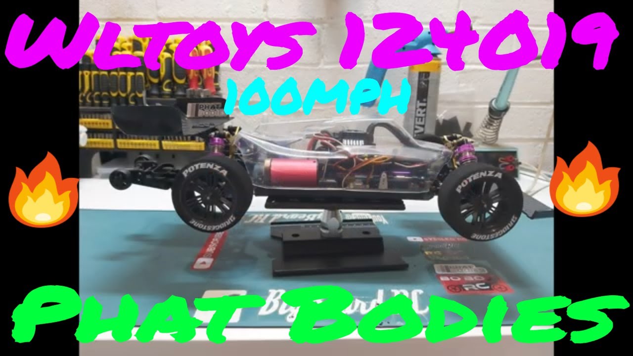 Wltoys 124019 Speed run Phat Bodies Hammer Shell