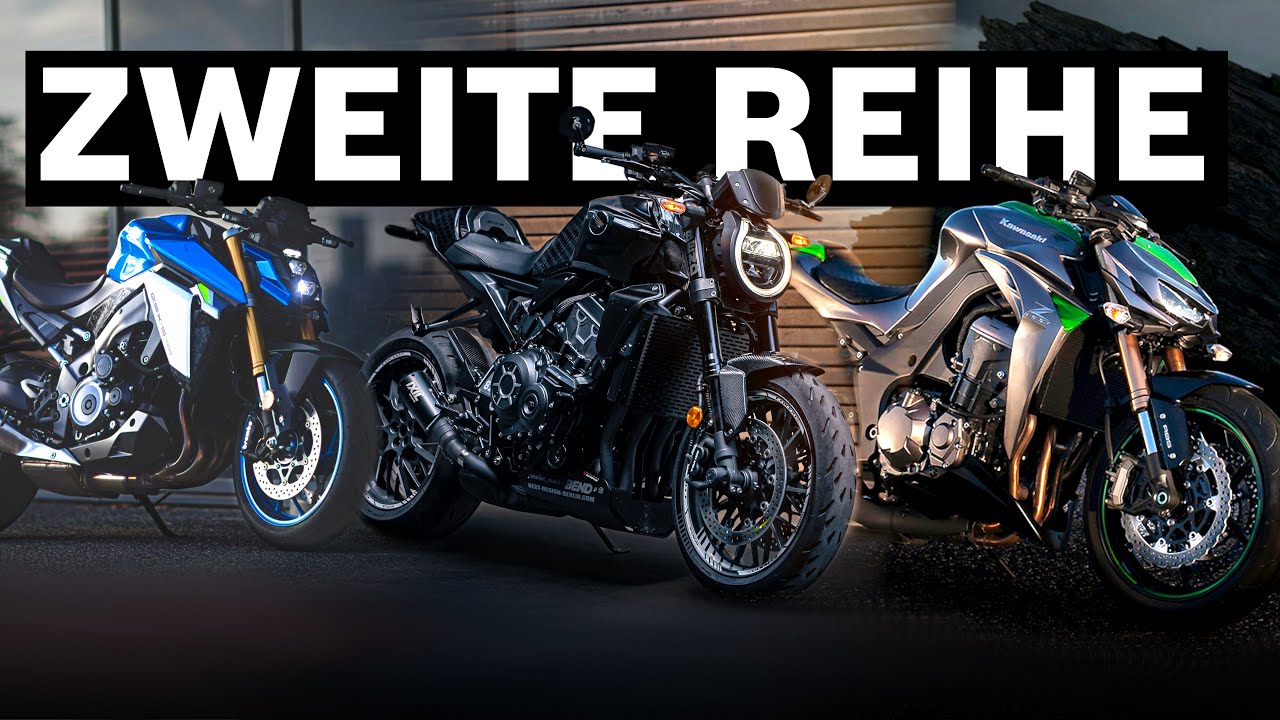 1000ccm Nakedbikes aus der zweiten Reihe - Suzuki/Honda/Kawasaki