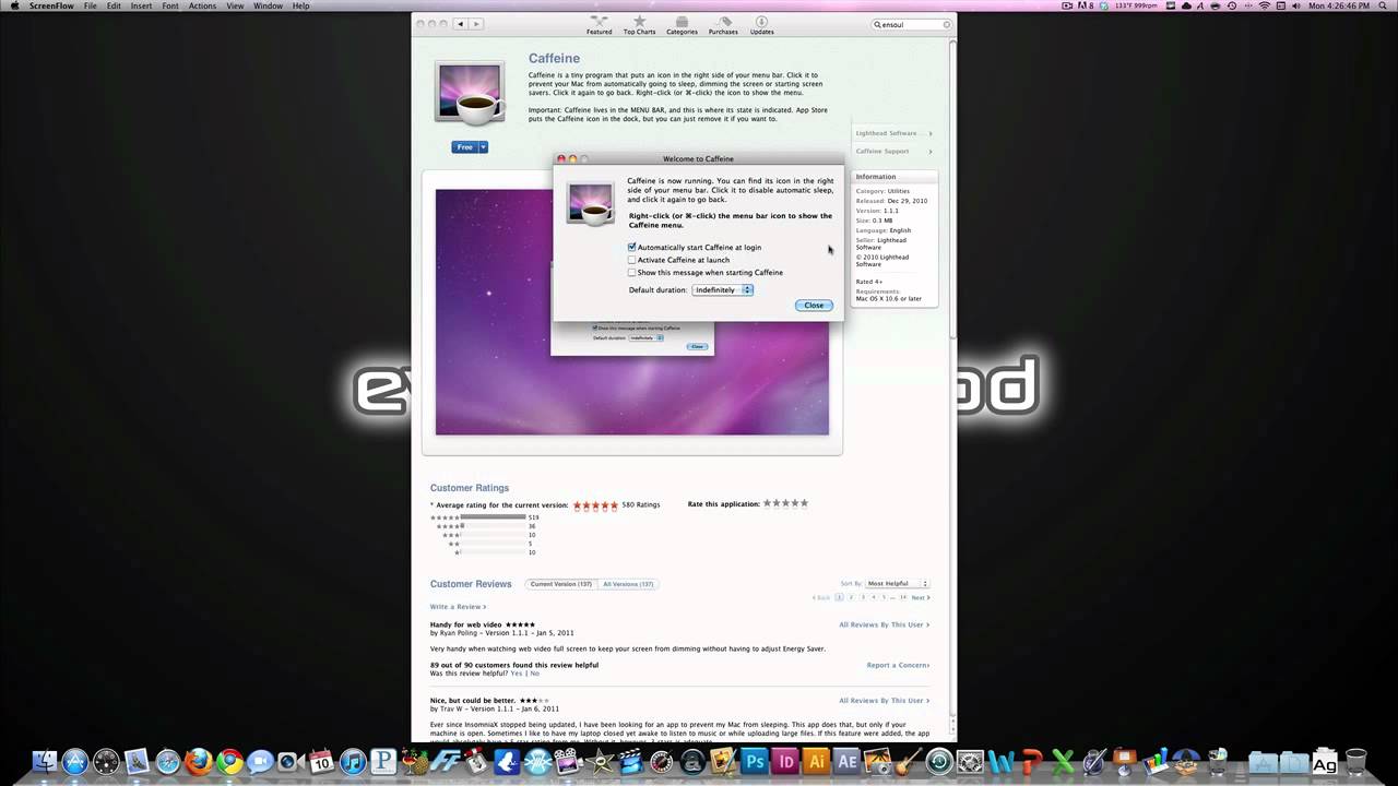 Caffeine: Free Mac App