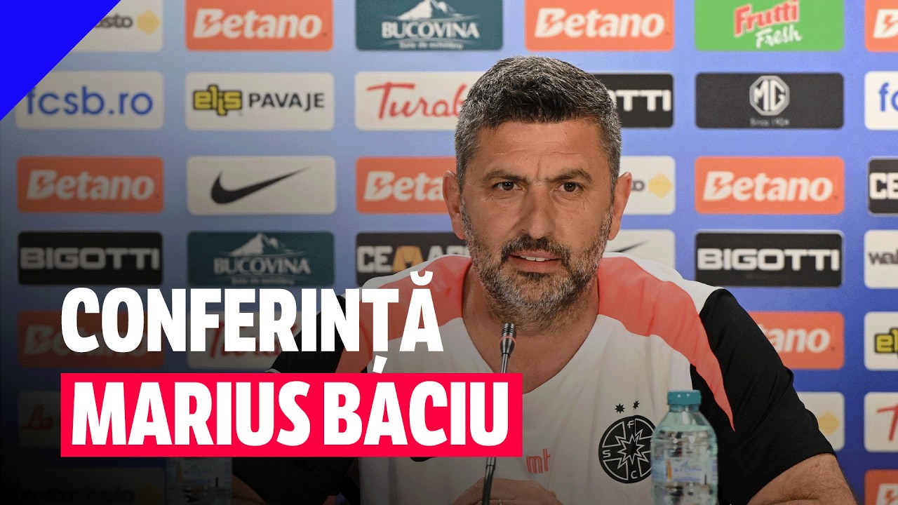 LIVE | Conferință de presă Marius Baciu, &icirc;naintea partidei cu UTA Arad | GOLAZO.ro