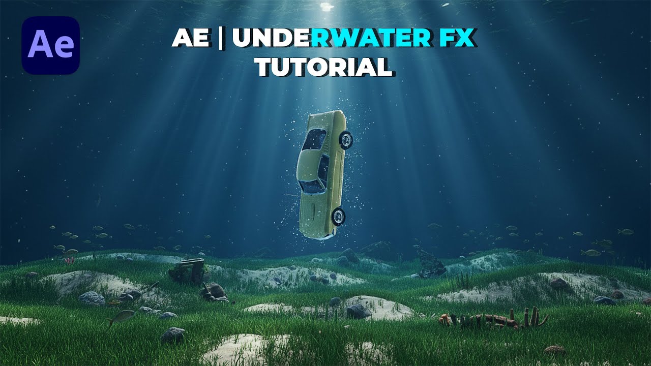 Как создать кинематографическое подводное дно в After Effects