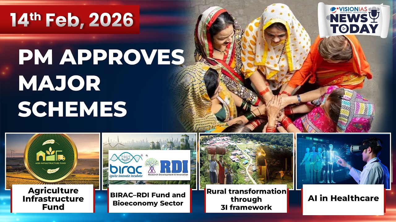 News Today | Daily Current Affairs | 14th February, 2026