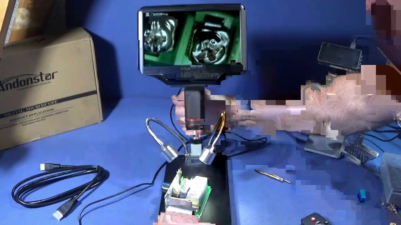 The Excellent Andonstar AD407 Digital Microscope With 7