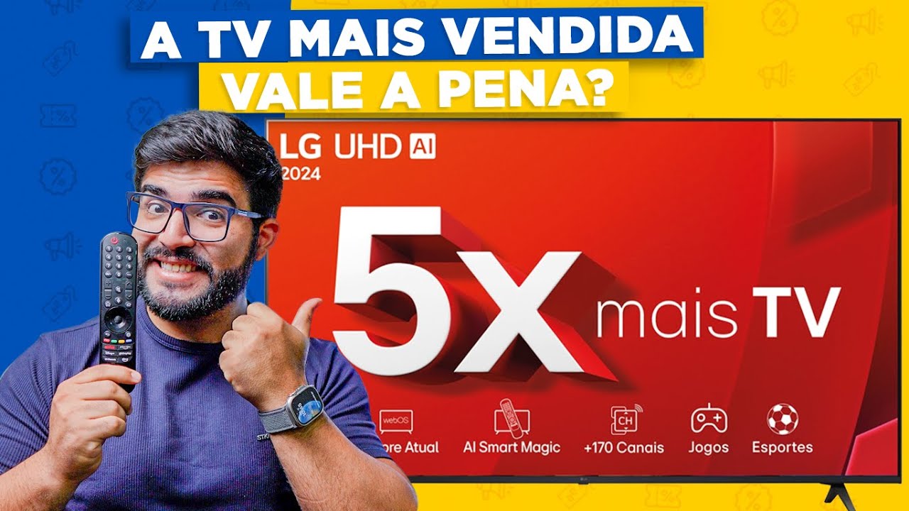 A Smart TV MAIS VENDIDA no Brasil! LG 5 em 1, agora tem 5 anos de atualiza&ccedil;&atilde;o? 3 Meses depois!