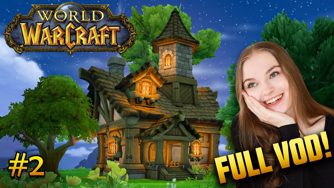 Player Housing Early Access! - World of Warcraft on stream #2