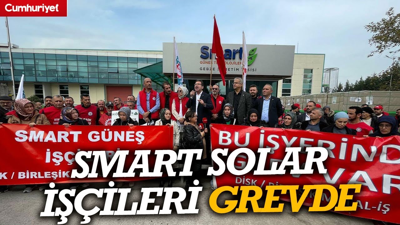 Smart Solar işçileri grevde! 