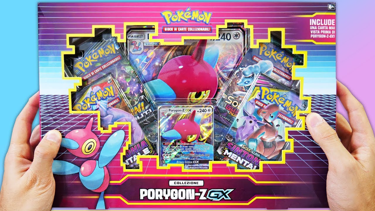APRO LA NUOVA COLLEZIONE DI PORYGON-Z GX - Pokemon TCG Collezione Porygon-Z Gx