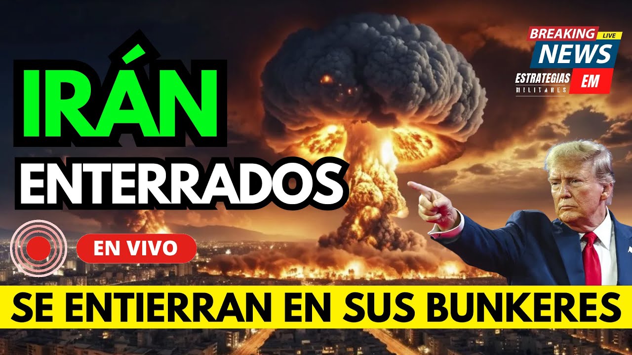 🚨 NOTICIAS IRÁN ENTIERRA SUS BUNKERES RUSIA AVISA DE RIESGO NUCLEAR ALTO