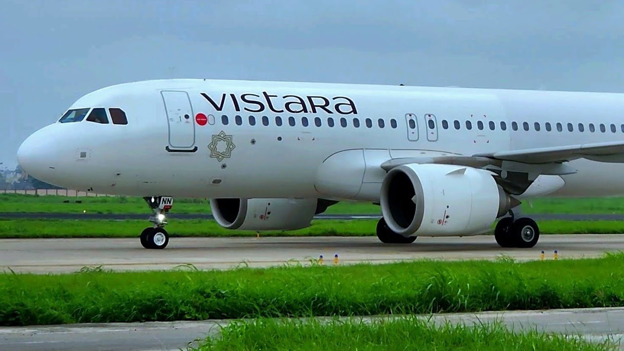 Vistara Flight takeups view ✈️ #Vistara #real #aviation #plan #real #planelanding
