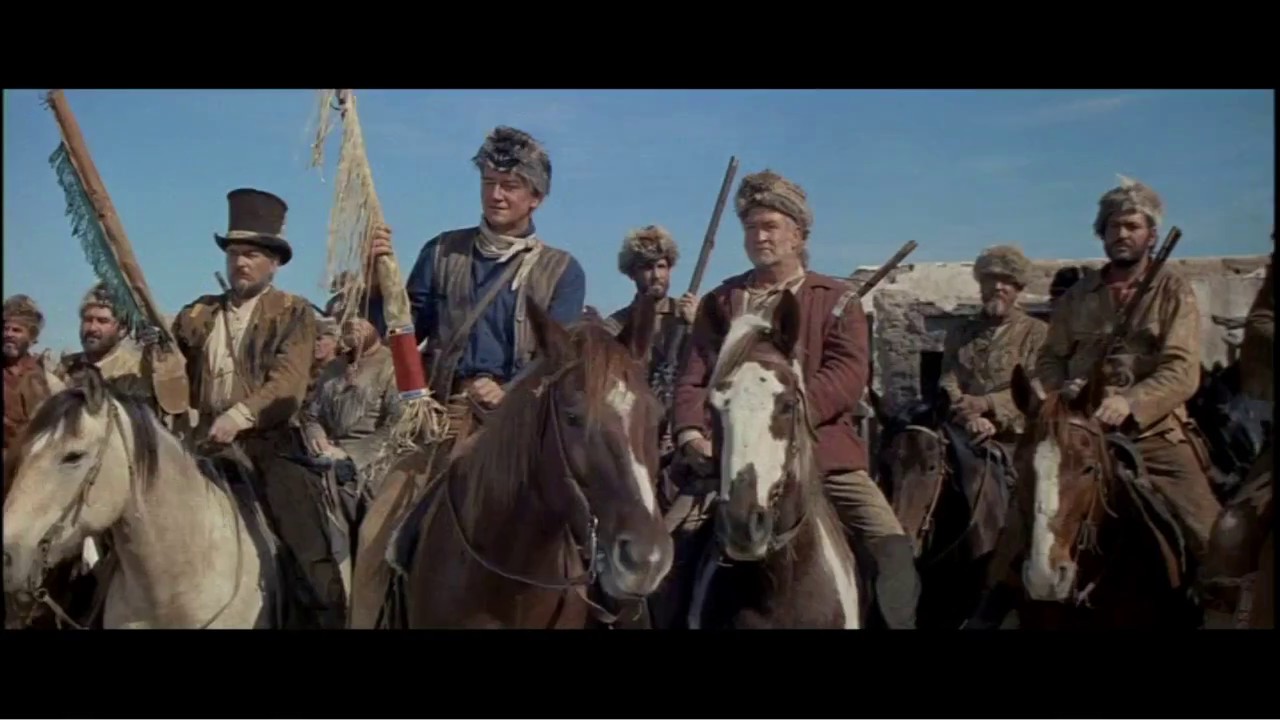 The Alamo (1960) - Crossing the Line
