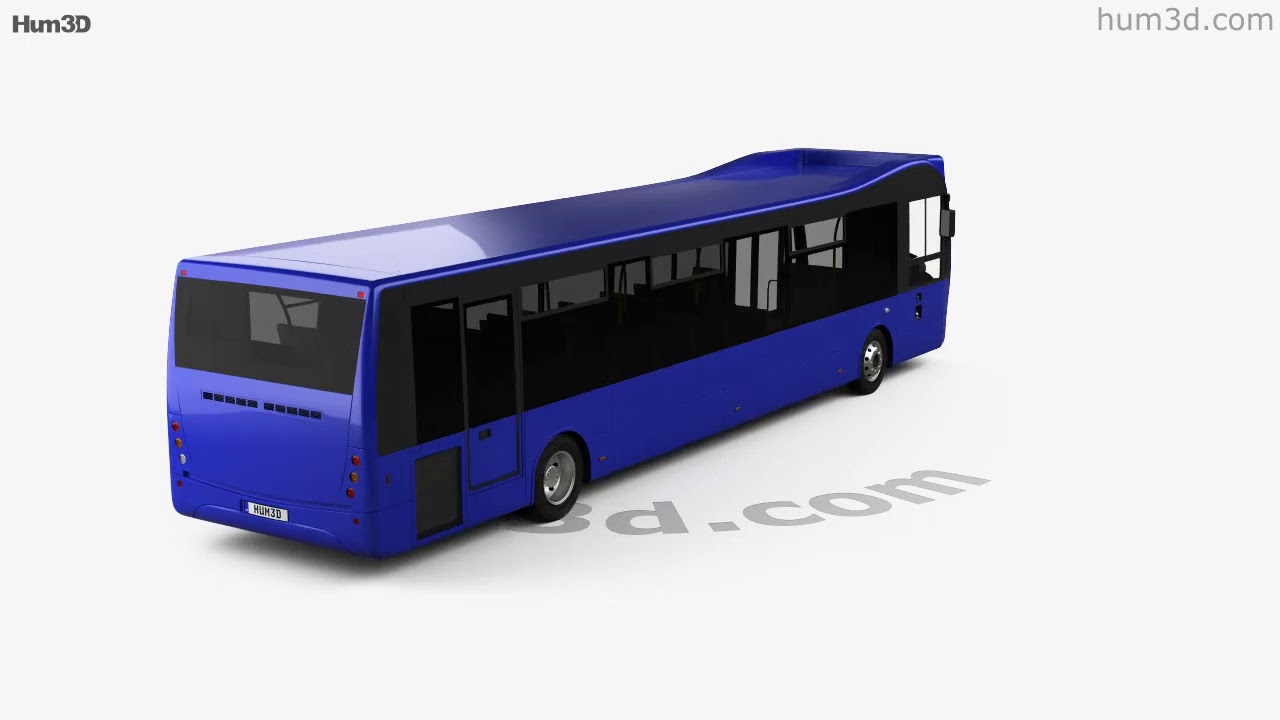 Optare MetroCity bus 2012 3D model by 3DModels.org