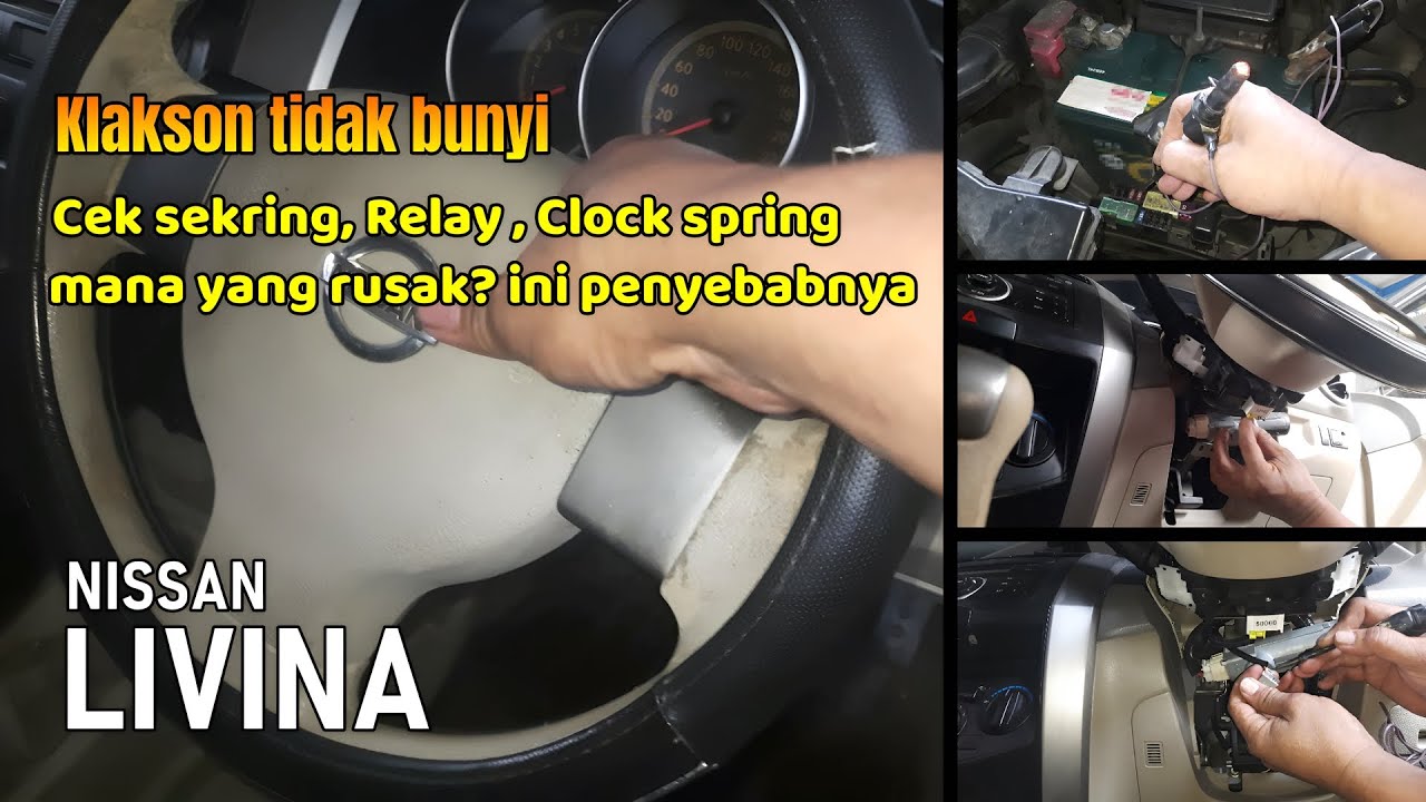 Cara cepat Cek Klakson LIVINA tidak bunyi