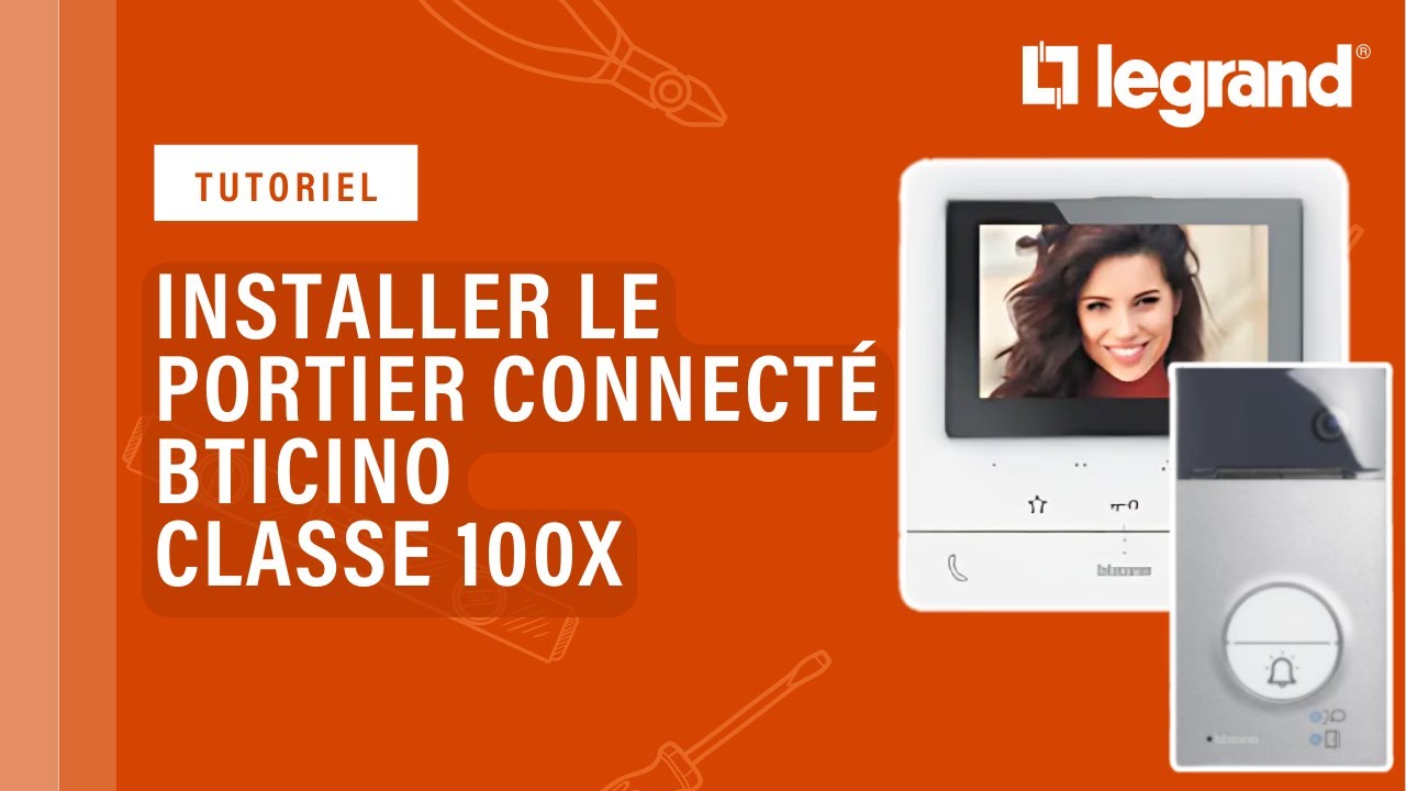 Installer le kit portier connect&eacute; Bticino Classe 100X