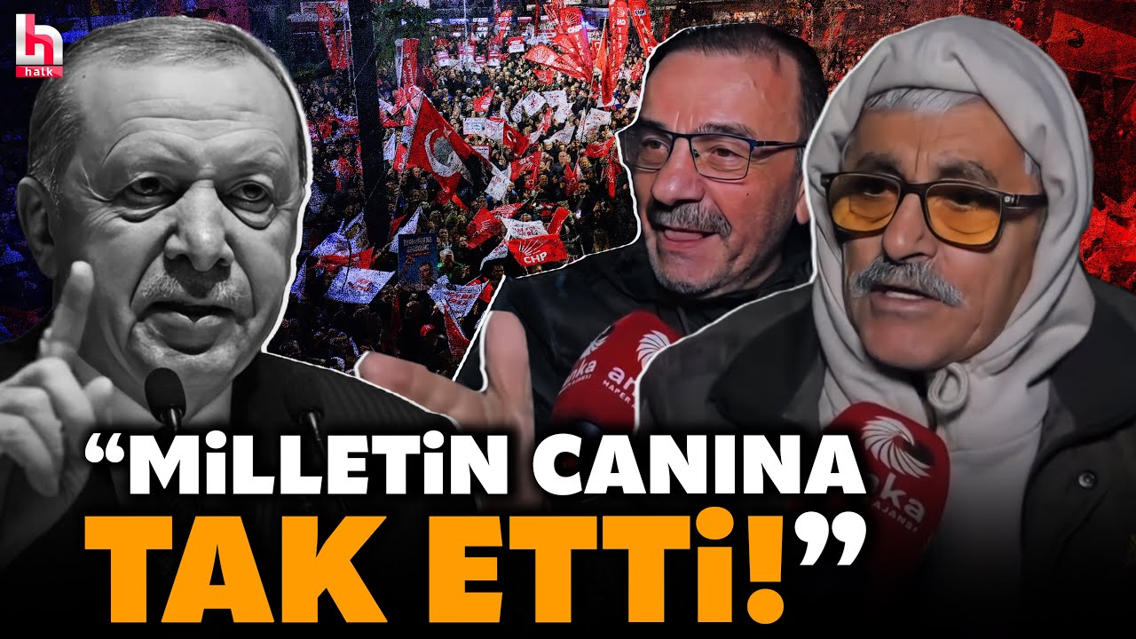 VATANDAŞLAR ÇİLEDEN ÇIKTI! CHP'nin Çekmeköy mitinginde emekli vatandaşlar iktidara ateş püskürdü!