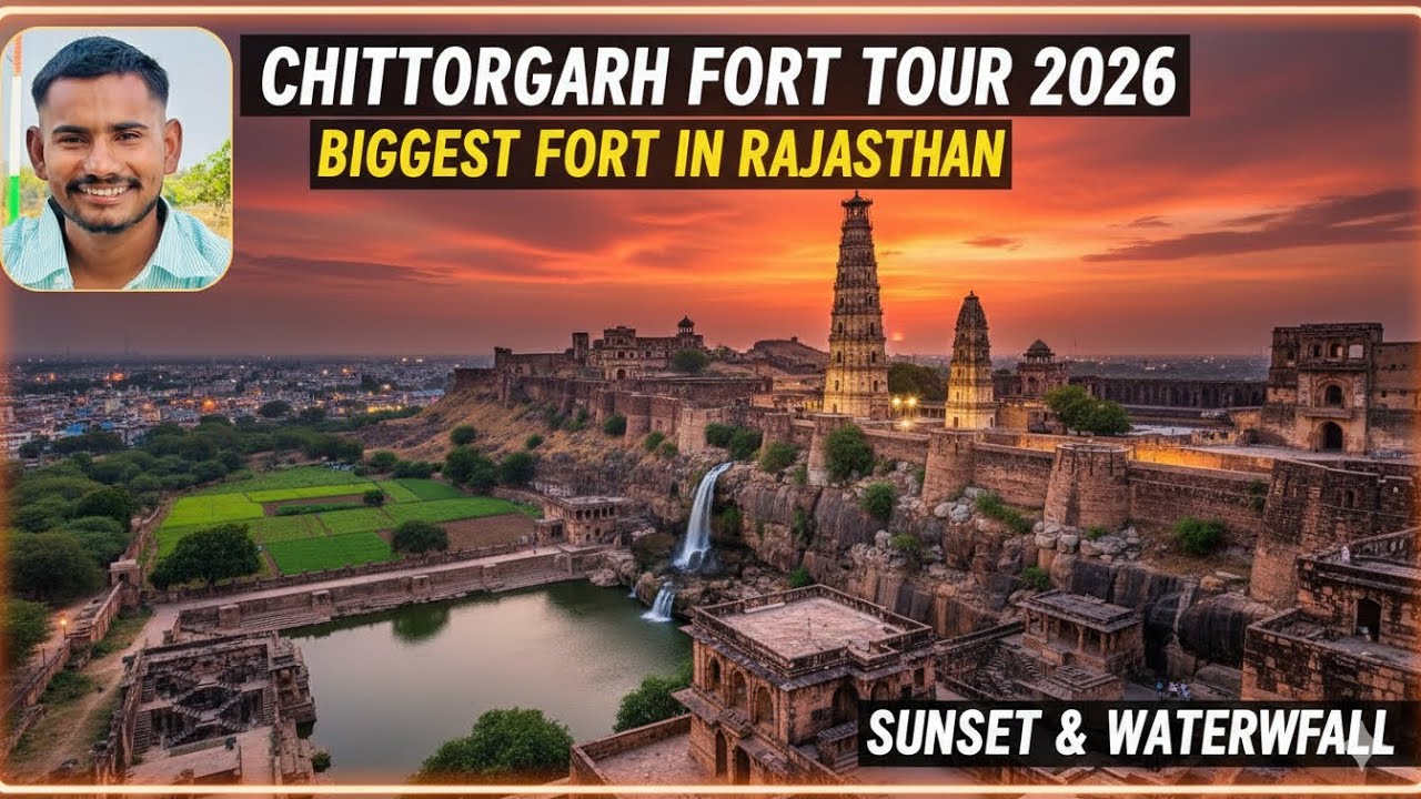 Biggest Fort in India || Chittorgarh Fort tour 2026 || 