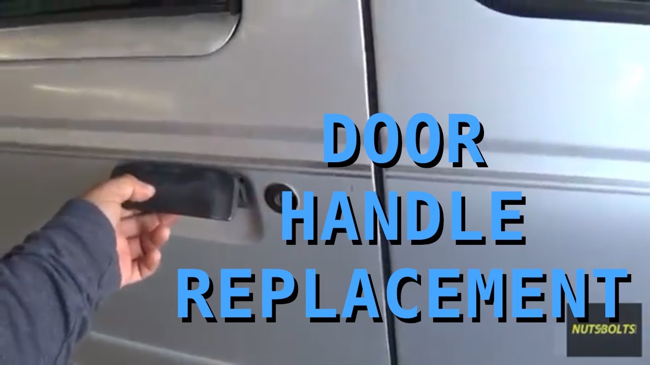 How to Replace an Exterior Door Handle (Ford Ranger)
