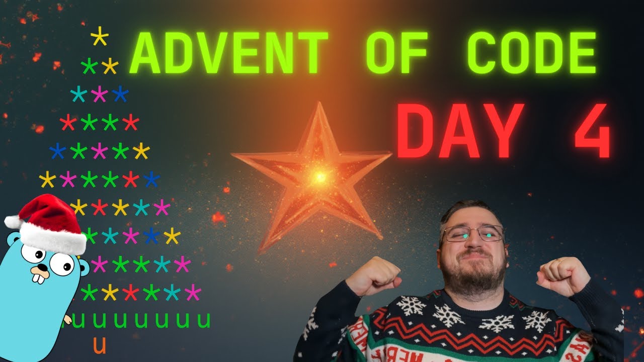 Advent Of Code - Day 4 (Go) 🎄
