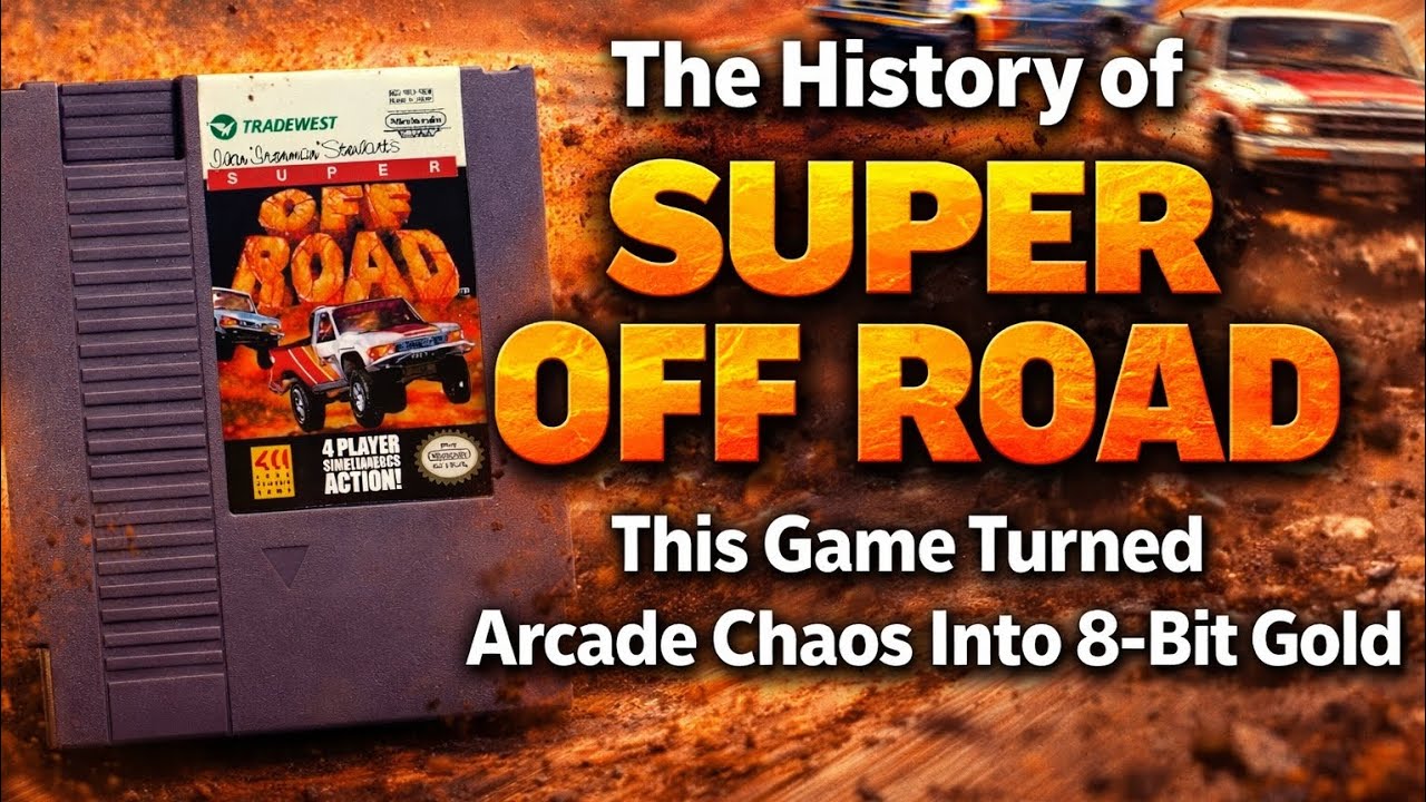 The History Of Super Off Road  - This Game Turned Arcade Chaos Into 8-bit Gold