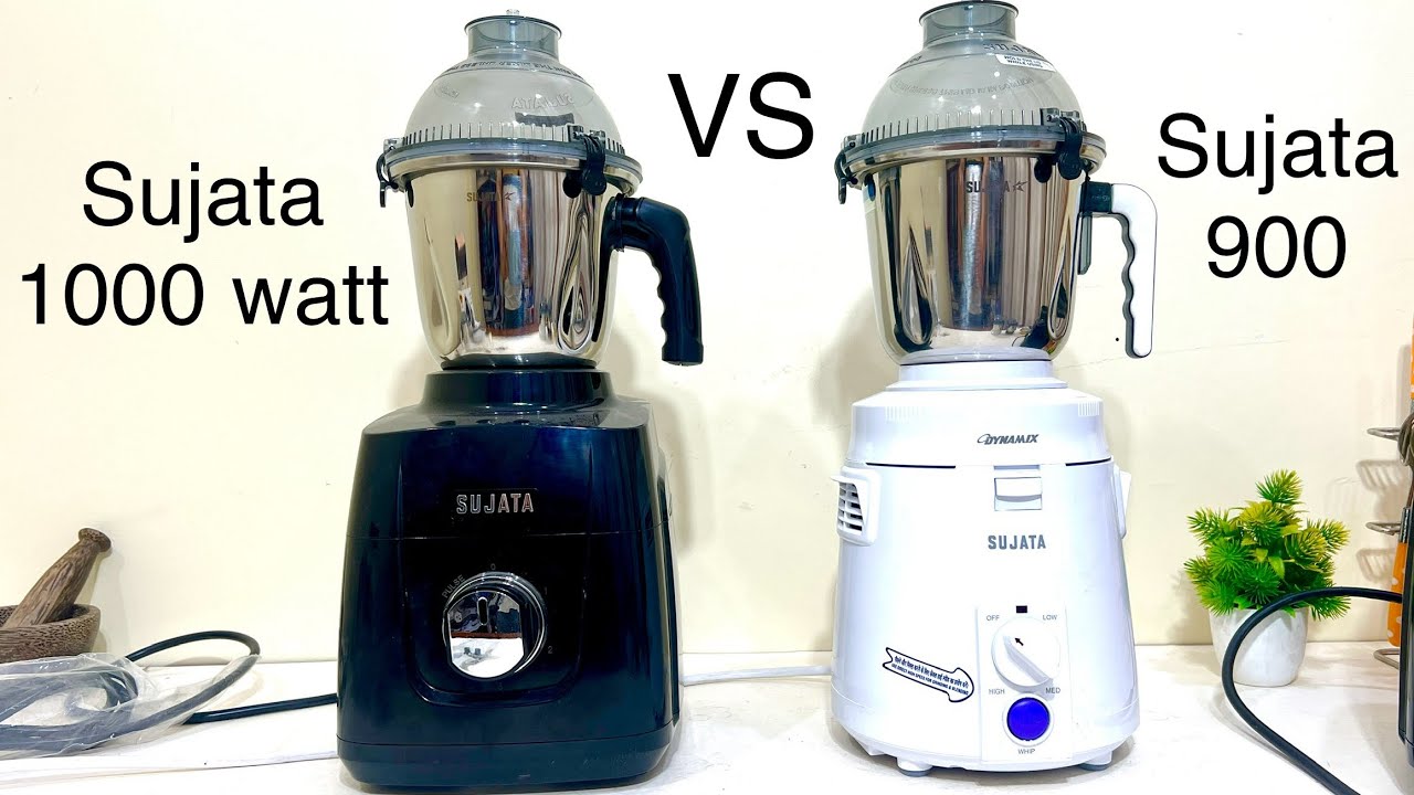 Sujata 900 watt Vs sujata 1000 watt Sujata dynamix sujata mixer 2024