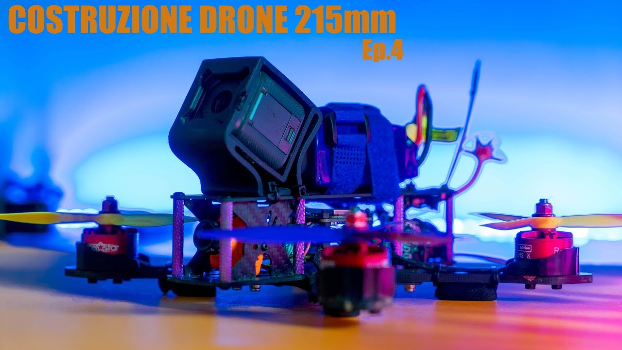 Costruzione Drone FPV 215 mm| Setup Radiocomando FrSky Taranis Q X7  Ep.4