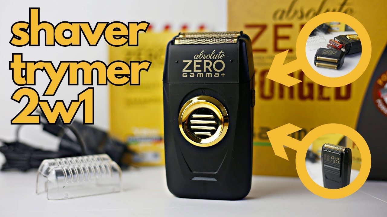 Golarka i trymer w jednym? - Gamma+ Absolute Zero Foil Shaver