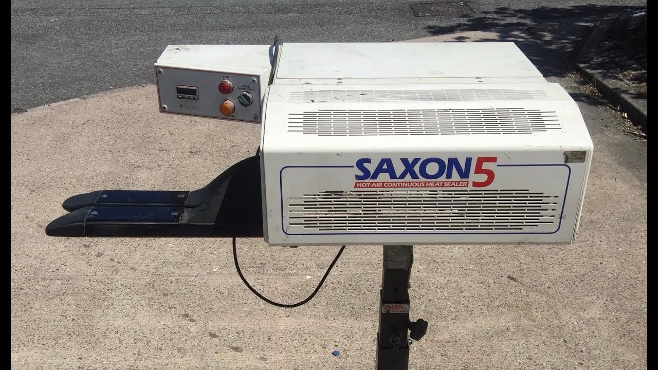 Saxon 5 Continue Hot Air Sealing Machine For Bags