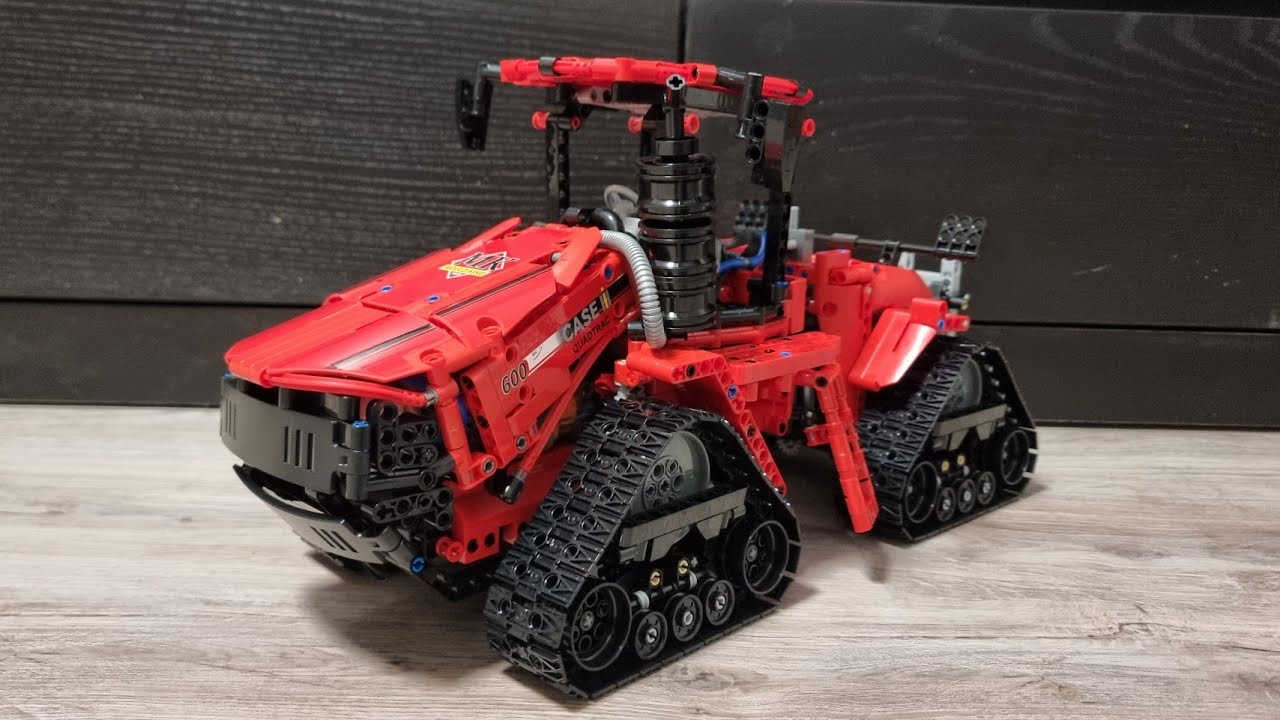 Endlich mal ein ordentlicher Traktor Teil 1/Mould King Crawler Tractor 