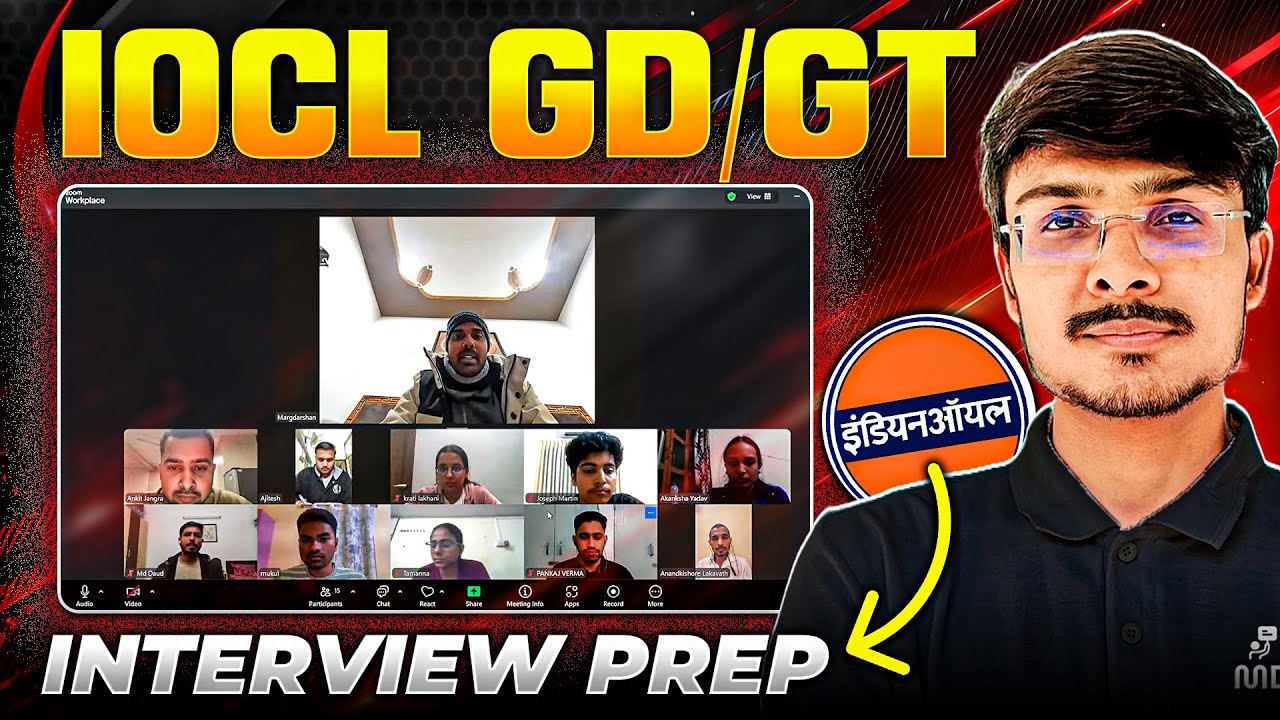 IOCL E-0 Group Discussion 2025: Live GD/GT With IOCL Employee