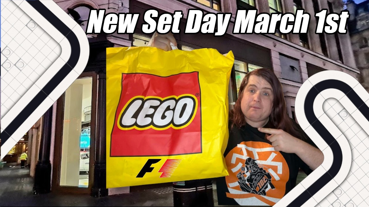 LEGO F1 Set Launch London (March 1) – Complete First Look & Haul