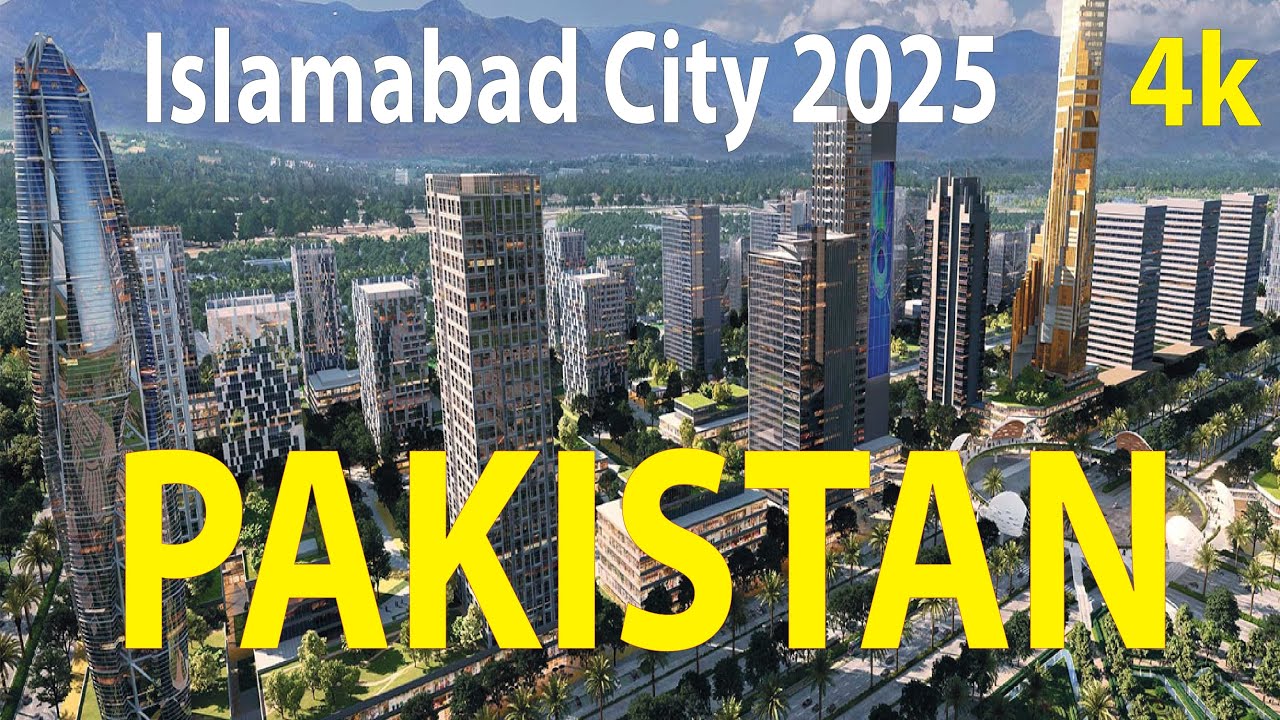 Islamabad City - Pakistan 4K By Drone 2025