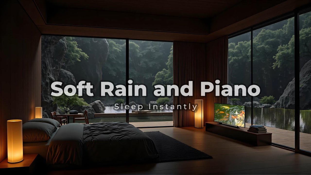 Rainfall for Sleeping – Stress & Anxiety Relief Ambience