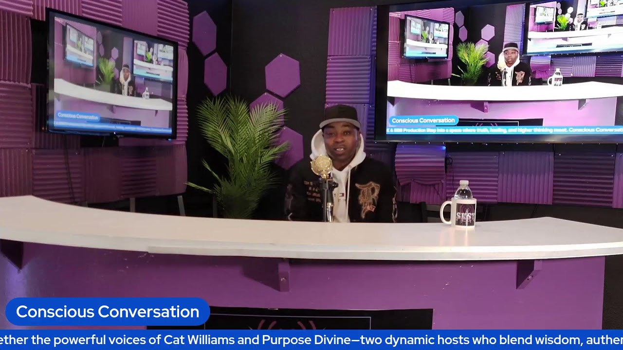 SKST Radio Network - Conscious Conversation with Cat Williams & Purpose Divine