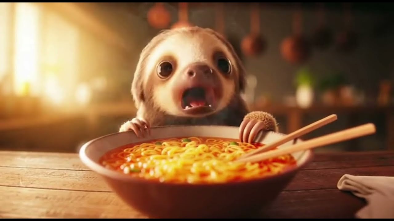 Animals Reacting to Spicy Noodles on Ring Cam #3 | Funny CCTV Compilation