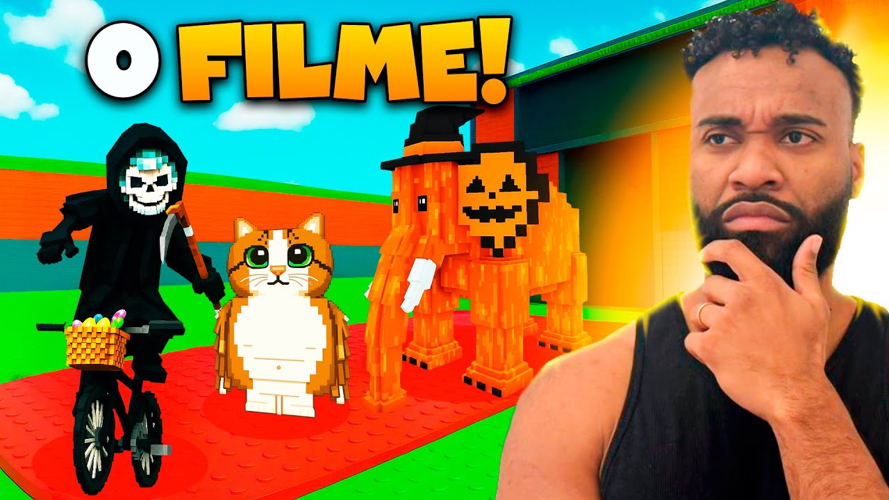 PASSEI 24 HORAS JOGANDO ROUBE UM BRAINROT NA ATUALIZA&Ccedil;&Atilde;O DE HALLOWEN!🎃