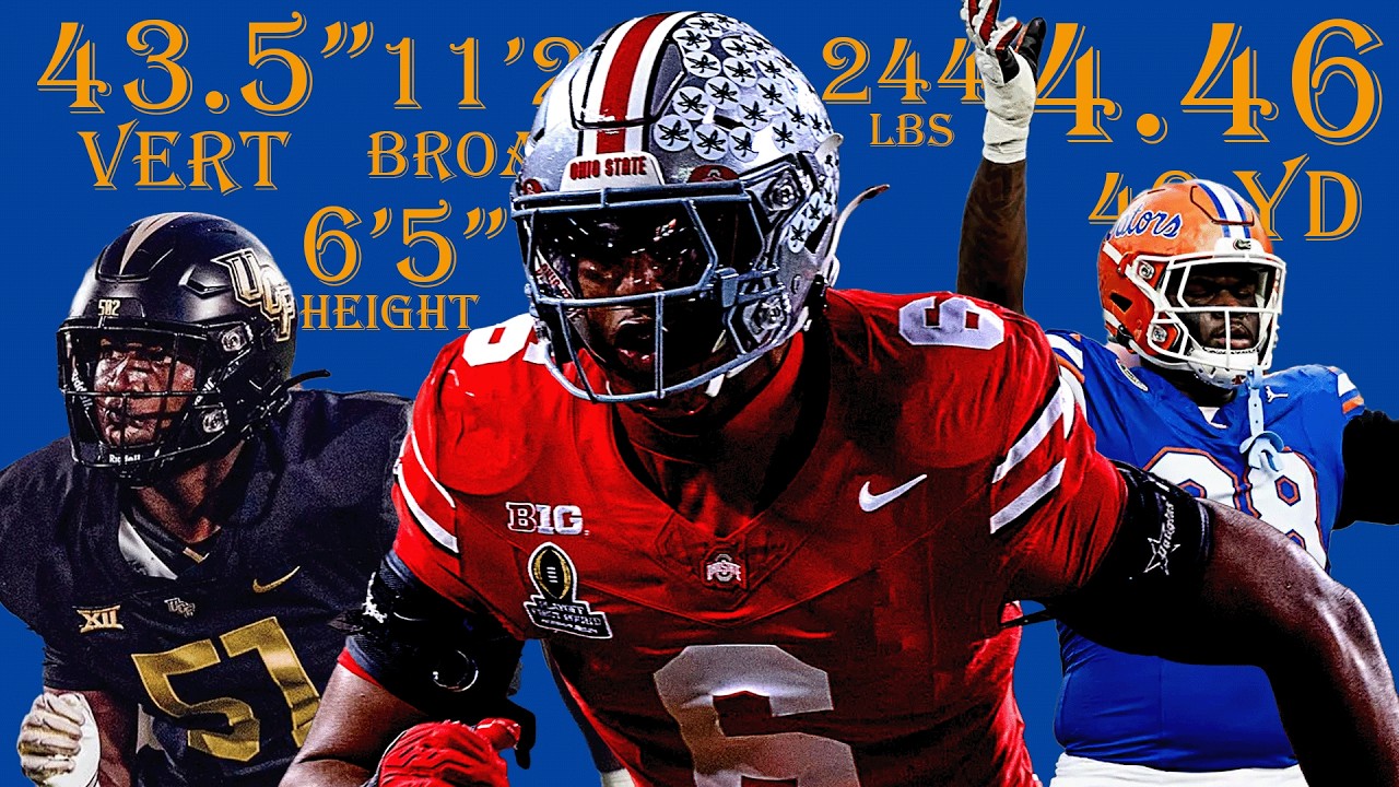 Combine Day 1 Winners: Sonny Styles, Caleb Banks, Malachi Lawrence and More!