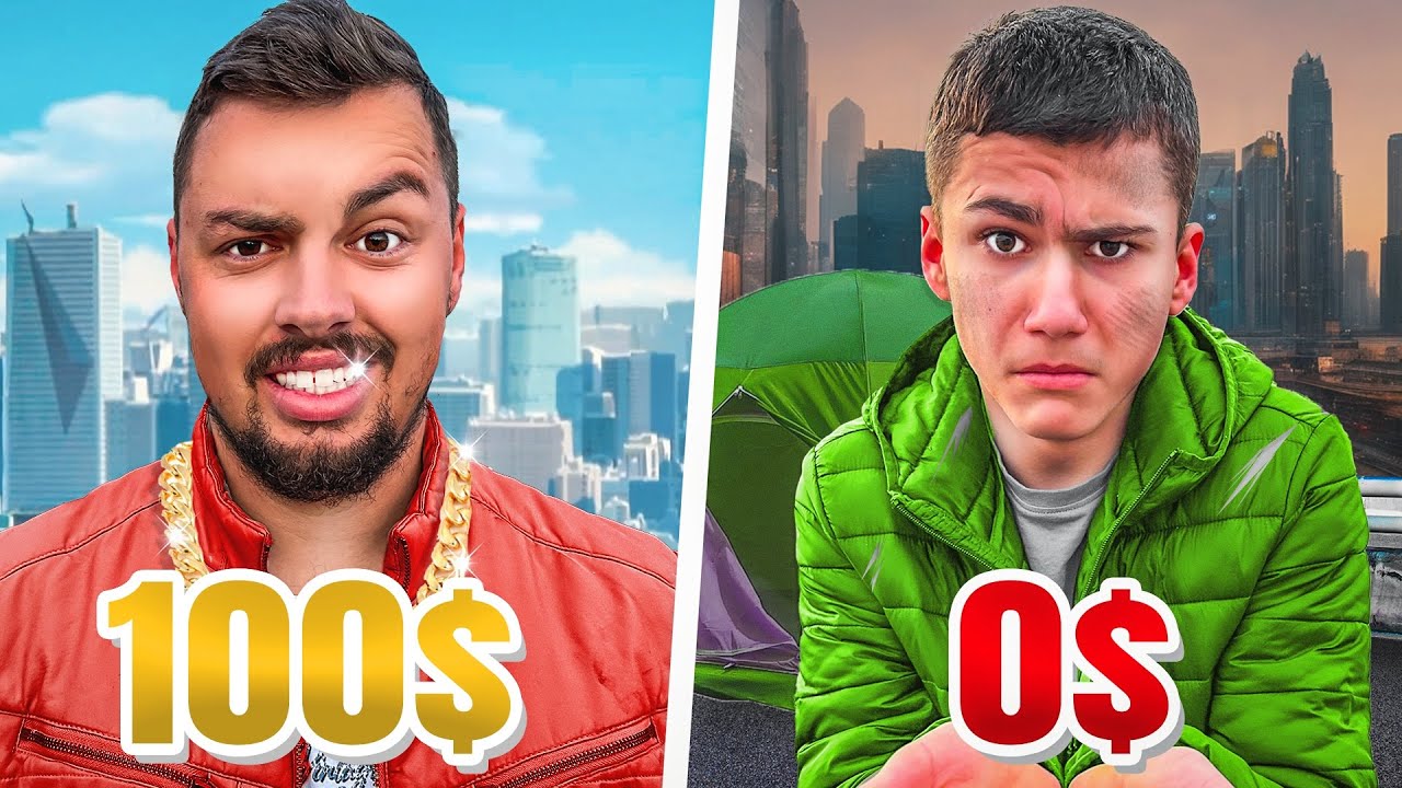 PREŽIVLJAVAMO DAN sa 0&euro; vs 100&euro; u GRADU !