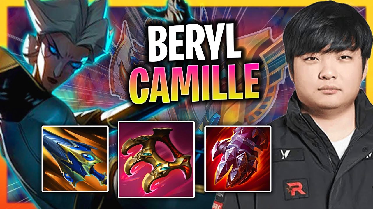 BERYL IS SO CLEAN WITH CAMILLE SUPPORT! | KT Beryl Plays Camille Support vs Hwei!  Season 2024