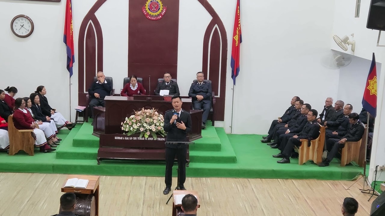 Ṭap Chungin - Cadet R.K.Lalrinfela ( Champion of the Mission)