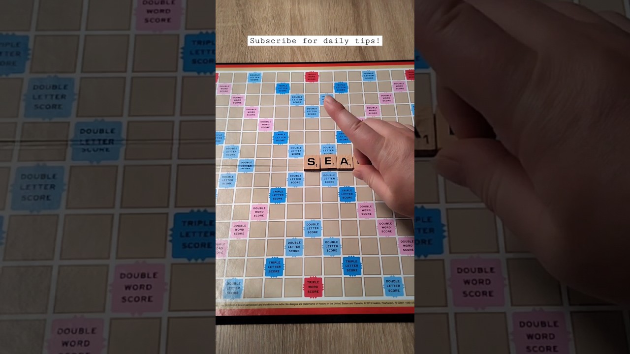 Scrabble Strategy: Here's why you should think twice about putting the S on the center space