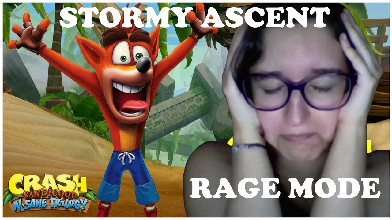 Crash Bandicoot N. Sane Trilogy Stormy Ascent Rage Mode (PS4)