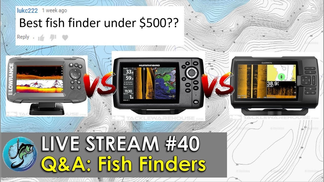 Answering Fish Finder Questions Live!! | Fish the Moment Live Stream #40