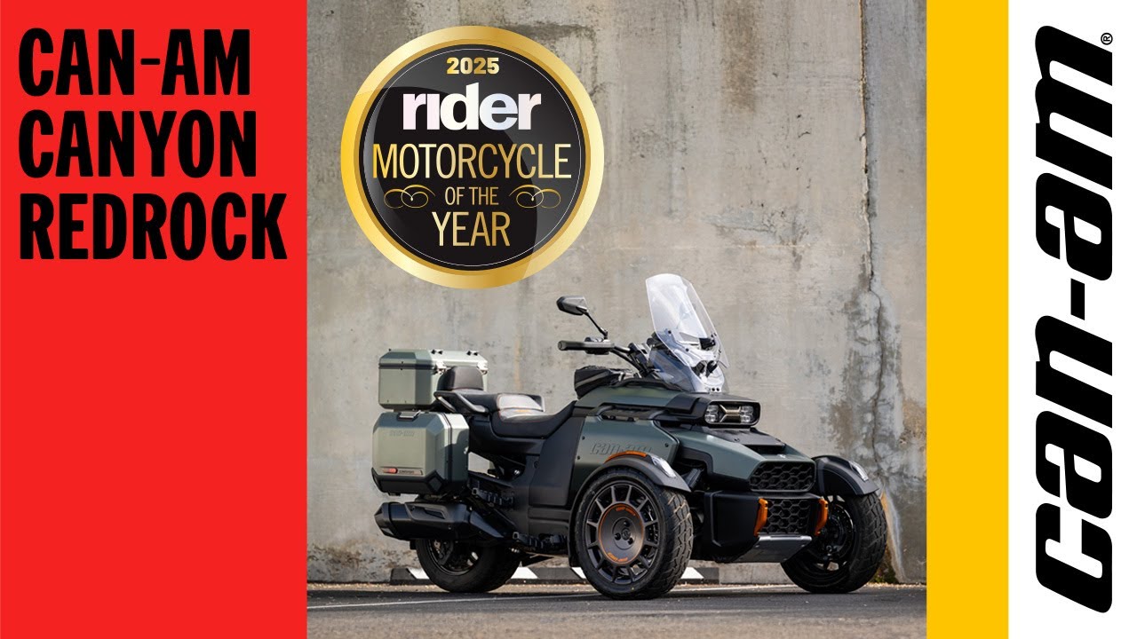 Can-Am Canyon Redrock: Motorcycle of the Year